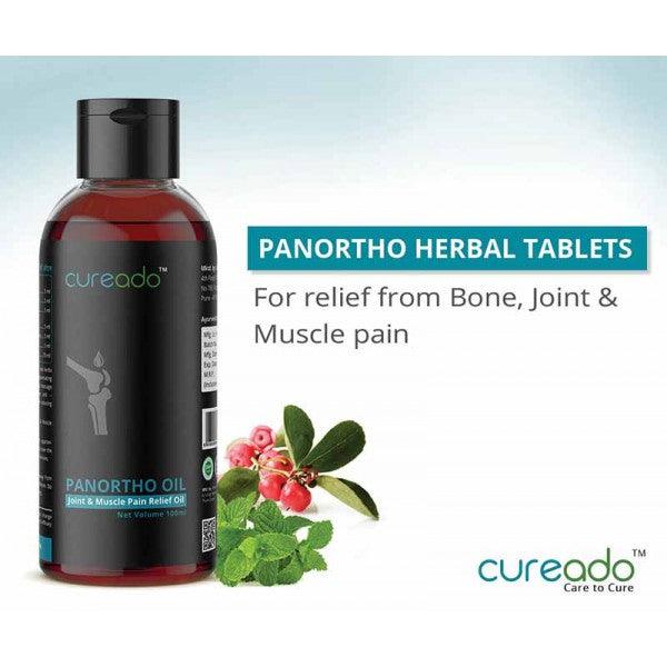 Panortho Ayurvedic Oil For Relief From Joint & Muscle Pain  (100 Ml) - cureado.in